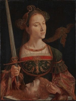 Jan Cornelisz. Vermeyen,  Judith with the Head of Holofernes, ca. 1525–30, Private collection