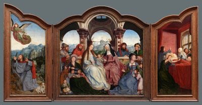 Quentin Massys,  Saint Anne Altarpiece, 1507–8, Museum of Fine Arts, Brussels