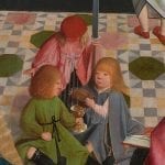 Geertgen tot Sint Jans (or workshop),  James the Greater, John the Evangelist, and Simon, 1496,  Rijksmuseum, Amsterdam