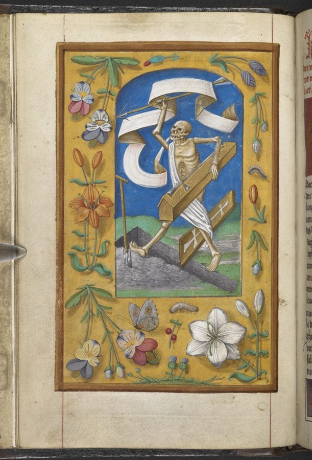 Start of the chapter for Monday (fol. 6v), manual,  early 16th century,  British Library, London