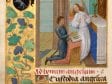 Simon Marmion, Donne Hours: John Donne Kneeling Before His Guard,  ca. 1480,  Louvain-la-Neuve, Archives de l'Université