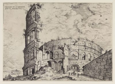 Hieronymus Cock,  View of the Colosseum, 1551,