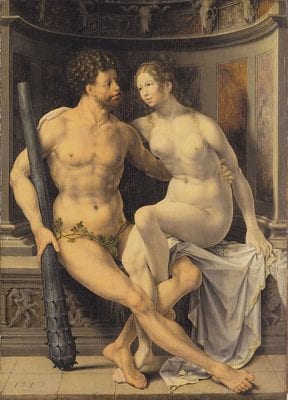 Jan Gossart,  Hercules and Deianira,  1517, University of Birmingham (England), Barber Institute of Arts