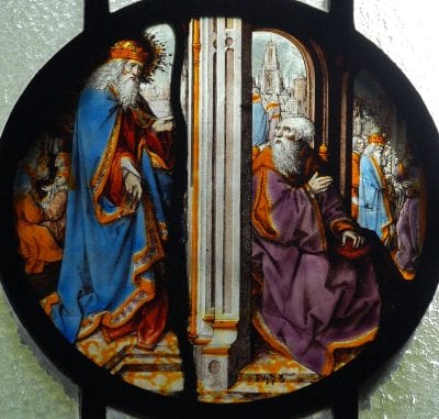 The Lord Appearing to Abraham,  Old Baptist College, Bristol University, Bristol, England