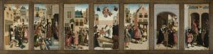 Master of Alkmaar, Polyptych with the Seven Works of Charity, 1504, Rijksmuseum, Amsterdam, purchased with the support of the Vereniging Rembrandt and the Commissie voor Fotoverkoop