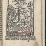 Unknown Netherlandish, Christ and the Soul in the Garden of Gethsemane, f, 1521, Koninklijke Bibliotheek, The Hague