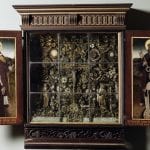Unknown, Crucifixion Hofje, overview of center cabinet and ,