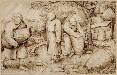 Copy after Pieter Bruegel,  The Beekeepers, 1540–69, British Museum