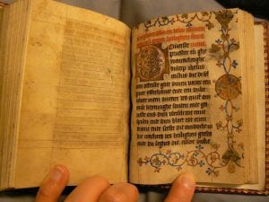 Unknown,  Incipit of prayers to the Sacrament, with an offs,  Koninklijke Bibliotheek, The Hague