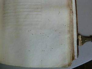 Unknown,  Lower margin from of a book of hours just before ,  Stadsbibliotheek, Bruges