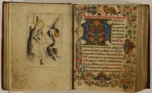 Unknown,  Incipit of the Hours of the Virgin,  Koninklijke Bibliotheek, The Hague