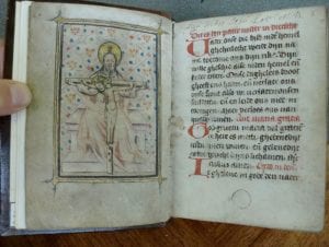 Unknown,  A painting depicting the Trinity (added to this p,  Universiteitsbibliotheek, Ghent