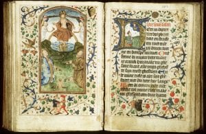 Unknown,  Incipit of the Seven Penitential Psalms and Litan,  Koninklijke Bibliotheek, The Hague