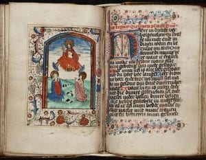 Unknown,  Last Judgment print, inserted to preface the Seve,  Koninklijke Bibliotheek, Brussels