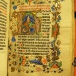 Unknown,  Incipit of the Hours of the Cross, with a single ,  Universiteitsbibliotheek, Utrecht