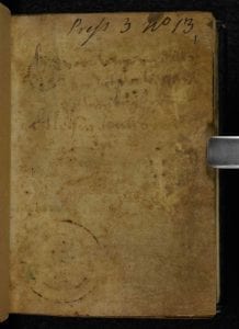 Unknown,  Offsets of round badges on a blank folio at the b,  British Library, London