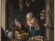 Gerrit Dou,  Herring Seller and a Boy,  ca. 1664,  The Leiden Collection, New York