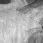 Infrared image detail of Portrait of a Lady with,