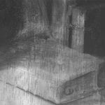 Infrared image detail of Portrait of a Lady with,