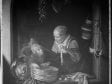 Infrared image of Herring Seller and a Boy, 100,