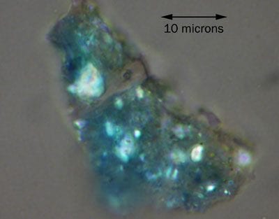 Partially dispersed pigments from the intermediat,