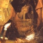 Detail of a stripped state photo showing the earl,