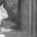 Infrared image detail showing what appears to be ,