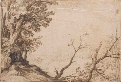 Paul Bril, copy of A View of a Valley, with a Copse in the F, ca. 1604, Sotheby’s, London, 2004