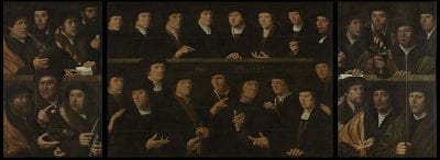 Dirck Jacobsz,  Men of the Harquebusier Militia, inscribed with , Rijksmuseum, Amsterdam