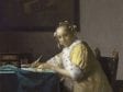 Johannes Vermeer,  Woman Writing, detail,  mid-1660s,  National Gallery of Art, Washington, D.C.