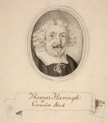   J. C. van Royen (after an unknown portrait),  Portrait of Thomas Haringh, Ikonographisch Bureau, Rijksbureau voor Kunsthistorische Documentatie, The Hague