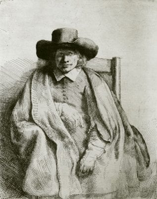   Rembrandt,  Clement de Jonghe, 1651,