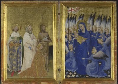 Anonymous, Wilton Diptych, ca. 1395-99, National Gallery, London