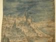 Philips van den Bossche,  Fragment of a Design for a “View of Prague, ” ca. 1605,  Göttingen, Kunstsammlung der Universität, Graphische Sammlung