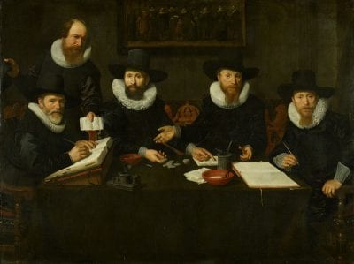 Nicolaes Eliasz Pickenoy,  The Governors of the Spinhuis, 1628,  Amsterdam Museum