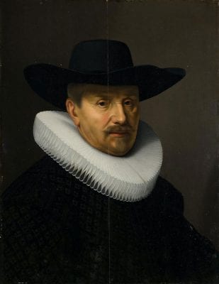 Nicolaes Eliasz Pickenoy,  Portrait of Jacob Backer, after 1632,  Amsterdam Museum