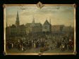 Adriaan van Nieulandt,  Dam Square in 1604 during the Last Procession of, 1633, Amsterdam Museum