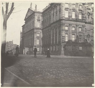 George Hendrik Breitner,  Rear Facade of the Paleis op de Dam, The “klei, ca. 1886–1910, Rijksmuseum Amsterdam