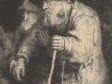 Rembrandt van Rijn,  The Hundred Guilder Print, detail (fig. 2),  ca. 1648,