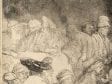 Rembrandt van Rijn,  The Hundred Guilder Print, detail,  ca. 1648,  The British Museum, London