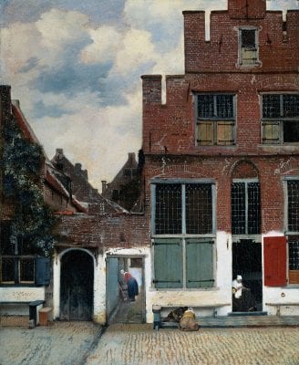 Johannes Vermeer (1632–1675),  The Little Street, ca. 1659–61, Rijksmuseum, Amsterdam