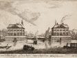 Reinier Nooms (1623/24–1664), etcher,  Blockhouses on the Amstel,  ca. 1654,  Stadsarchief, Amsterdam