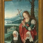 Unknown Mechelen, Besloten Hofje with Saint Elizabeth of Hungary, Sa, Musea & Erfgoed Mechelen, Collectie Gasthuiszusters, Onze-Lieve-Vrouw Waver, Brussels; on long-term loan from the Augustinian Sisters of Mechelen