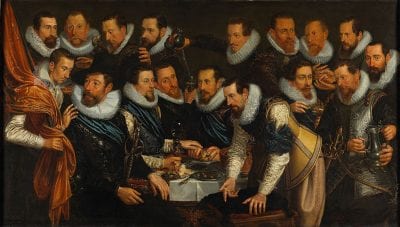 Jan Tengnagel,  Company of Captain Geurt van Beuningen and Lieut, 1613, Amsterdam Museum