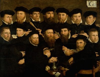 Dirck Barendsz ,  Civic Guardsmen of Squad G, 1562, Amsterdam Museum