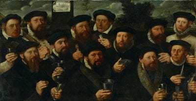 Dirk Jacobsz,  Twelve Civic Guardsmen of Squad E, 1563, Amsterdam Museum