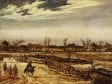 Esaias van de Velde,  Winter Landscape, 1614,  Fitzwilliam Museum, Cambridge