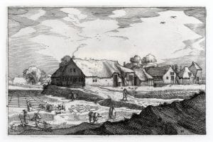 Claes Janszn Visscher,  Bleaching Fields by the Haarlemmerhout (from th,  ca. 1611-14,