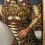 North Netherlandish (Utrecht?) Painter,  Detail from Christ Bearing the Cross (figure 1),  Metropolitan Museum of Art, New York