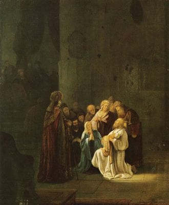 Willem de Poorter,  Simeon’s Song of Praise, mid-1640s, Kurpfälzisches Museum der Stadt Heidelberg, Heidelberg